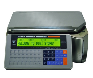 Весы с печатью этикеток DIGI SM-5100