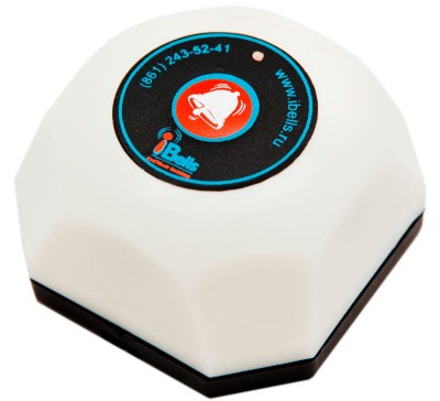 Кнопка iBells-301 белая 