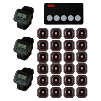 iBells 52 - комплект вызова официанта гостем и поваром 